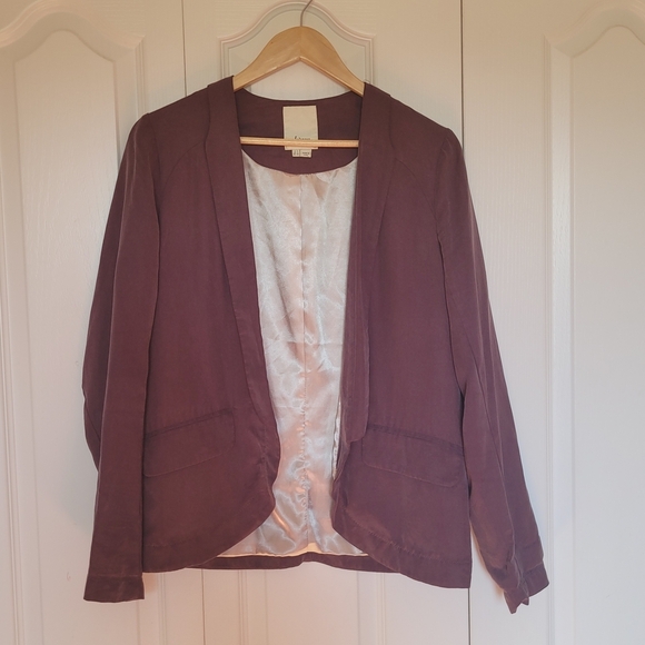 Women's Purple Blazer - Picture 7 of 7